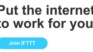 iftttを使ってライフログ evernoteにためていく